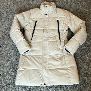 EUC Zyia Ivory Vented Vondelpark Puffy Coat
